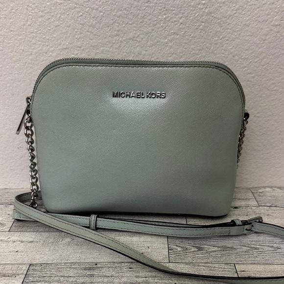 Michael Kors Handbags - Michael Kors Mint Green Crossbody Bag